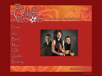 Acallstars.com(THE CEILIDH ALLSTARS) Screenshot