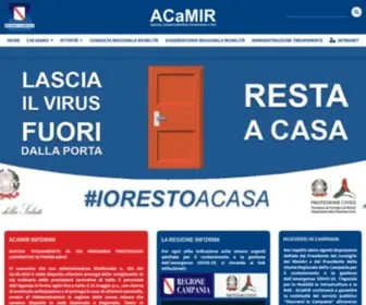 Acam-Campania.it(ACaMIR) Screenshot