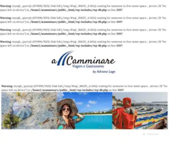 Acamminare.com(A Camminare) Screenshot