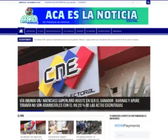 Acanoticiasonline.com(…) Screenshot