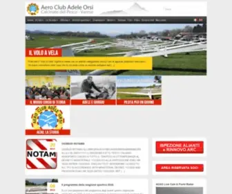 Acao.it(L’aero club adele orsi è il maggior club di volo a vela in italia. voli turistici a varese) Screenshot