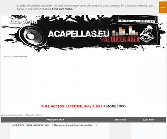 Acapellas.eu(Free Exclusive Studio Acapella) Screenshot