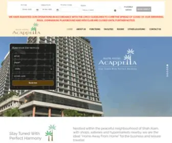 Acappella.com.my(Acappella Suite Hotel) Screenshot