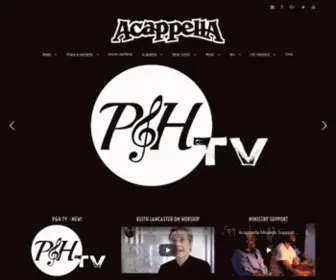 Acappella.org(Acappella Ministries) Screenshot