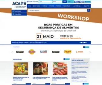 Acaps.org.br(A Super Feira Acaps Panshow) Screenshot