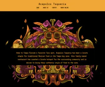 Acapulcotaqueriatampa.com(Password Required) Screenshot