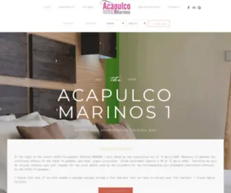 Acapulcozante.com(Acapulco Marinos) Screenshot