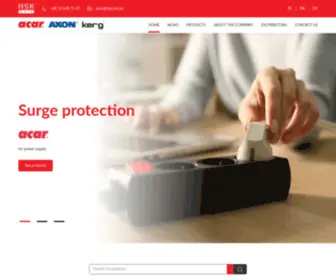 Acar.pl(Przedłużacze elektryczne) Screenshot