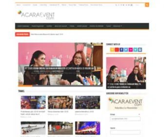 Acara-Event.com(Home) Screenshot