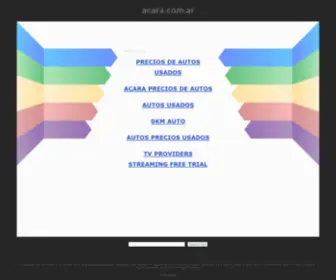 Acara.com.ar(acara) Screenshot