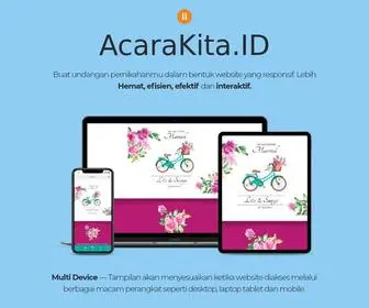 Acarakita.id(Undangan Website) Screenshot