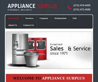 Acarappliancesurplus.com(Just another WordPress site) Screenshot