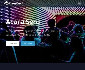 Acaraseru.id(Acara Seru) Screenshot