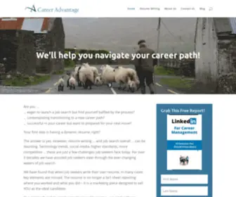 Acareeradvantage.com(Resume writing services by Kathy Keshemberg) Screenshot