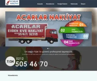 Acarlarnakliyat.net(Acarlar Nakliyat) Screenshot