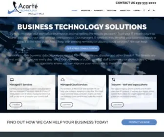 Acarte.com(Acarte Technology) Screenshot