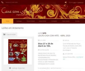 Acasacomarte.com.br(Casa) Screenshot