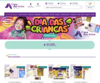 Acasadasartes.com.br(A Casa das Artes) Screenshot