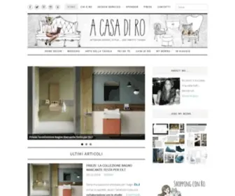 Acasadiro.com(A Casa di Ro) Screenshot