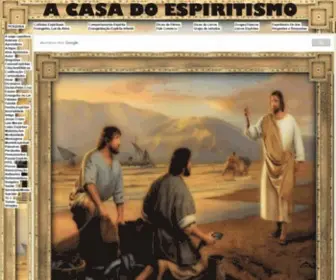 Acasadoespiritismo.com.br(ESPÍRITA) Screenshot