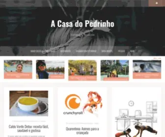 Acasadopedrinho.com(A Casa do Pedrinho) Screenshot