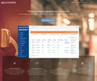 Acascope.com(Acascope) Screenshot