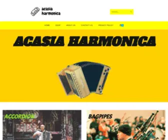 Acasiaharmonica.com(Acasia Harmonica) Screenshot