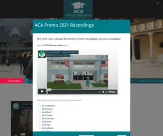 Acastudyabroad.com(Learning Without Borders) Screenshot