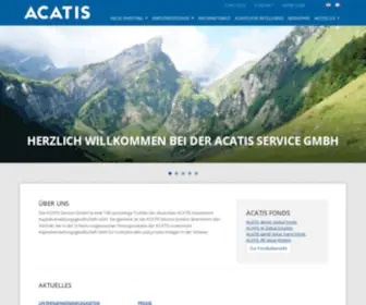 Acatis.ch(Acatis) Screenshot