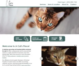 Acatsplace.com(A Cat's Place) Screenshot