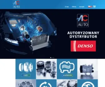 Acauto.pl(Klimatyzacja samochodowa części sklep) Screenshot