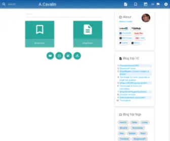 Acavalin.com(A.Cavalin) Screenshot