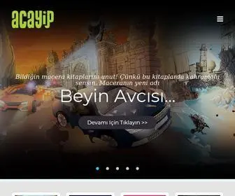 Acayip.com.tr(Homepage #1) Screenshot