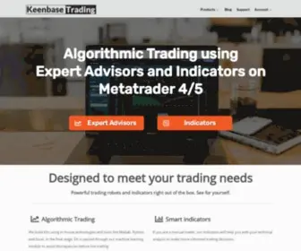 Acbforextrading.com(Keenbase Trading) Screenshot