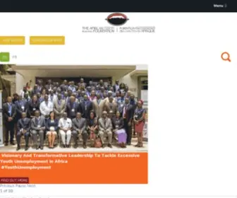 Acbfpact.org(The African Capacity Building Foundation) Screenshot