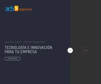 Acbingenieria.cl(Ingeniería) Screenshot