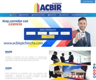 Acbirpichincha.com.ec(ACBIR PICHINCHA) Screenshot