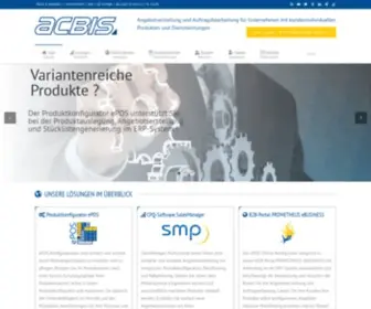 Acbis.de(CPQ Software) Screenshot