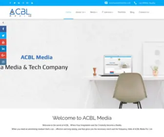 Acblmedia.com(A Media and Tech Company) Screenshot