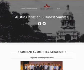 Acbsummit.org(Austin Christian Business Summit) Screenshot