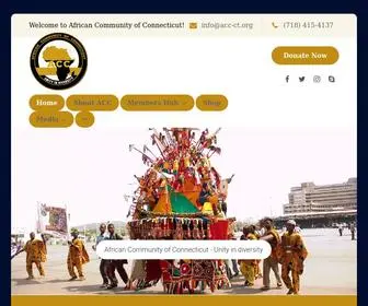 ACC-CT.org(Unity in Diversity) Screenshot