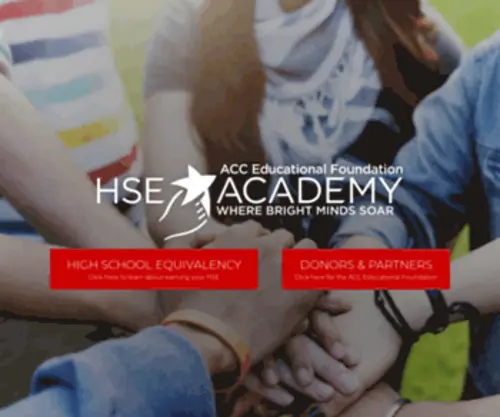 ACC-Ef.org(American Career College Educational Foundation and HSE Academies) Screenshot