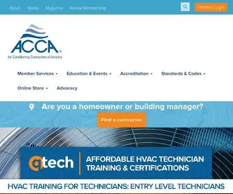 Acca.org(Home) Screenshot
