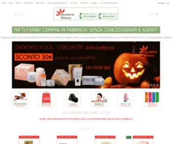 Accademiadellabellezza.eu(Accademia della bellezza) Screenshot