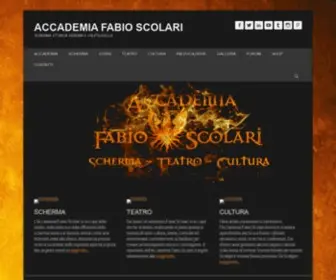 Accademiafabioscolari.it(Accademia di Scherma Storica e Antica) Screenshot