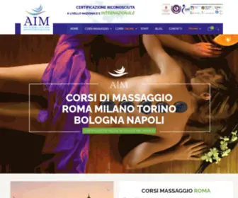 Accademiamassaggi.it(Accademia Italiana Massaggi) Screenshot