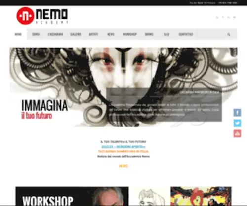 Accademianemo.it(DIGITAL ARTS) Screenshot