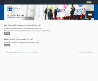 Accadis.net(Accadis Portal) Screenshot