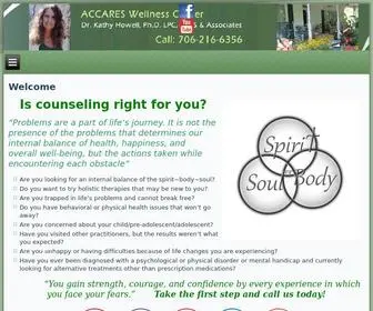 Accareswellness.com(ACCARES Wellness Center) Screenshot