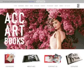 Accartbooks.com(ACC Art Books) Screenshot